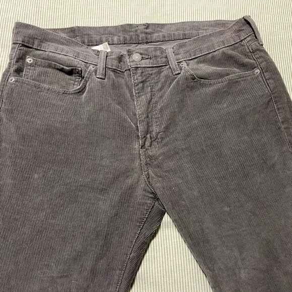 Levi’s Men’s 511 Grey Corduroy W36 L32 - Picture 4 of 4